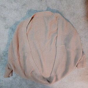 Shien batwing shawl/wrap in brown